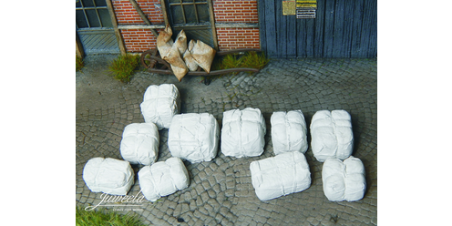 Bales of Raw Material White - 10 pieces