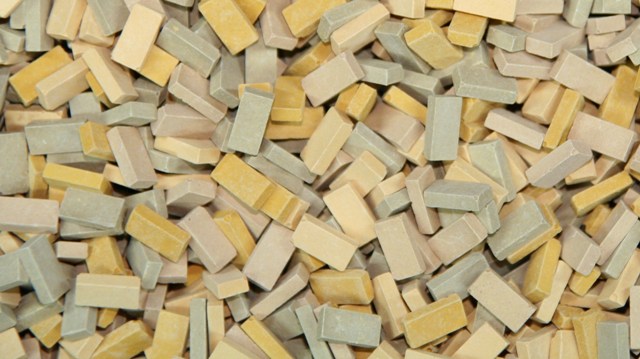 Tegel mix beige 2000 stuks