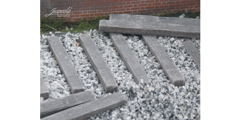 Railway Threshold Wood Old - 20g - 80 Pieces