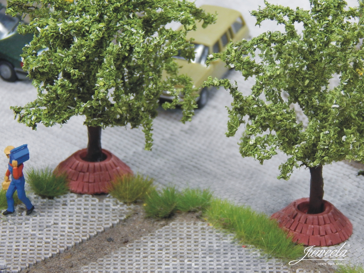 Boomringen baksteen rood 10 st