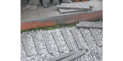 Railway treshold (wood) 10 pcs