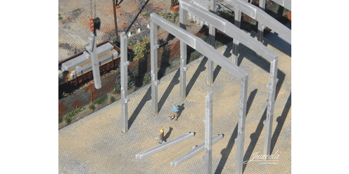 Beton Prefab Industriehal - 1:87