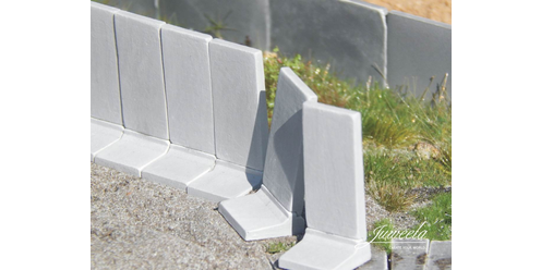 Betonnen L-stenen - 64 stuks