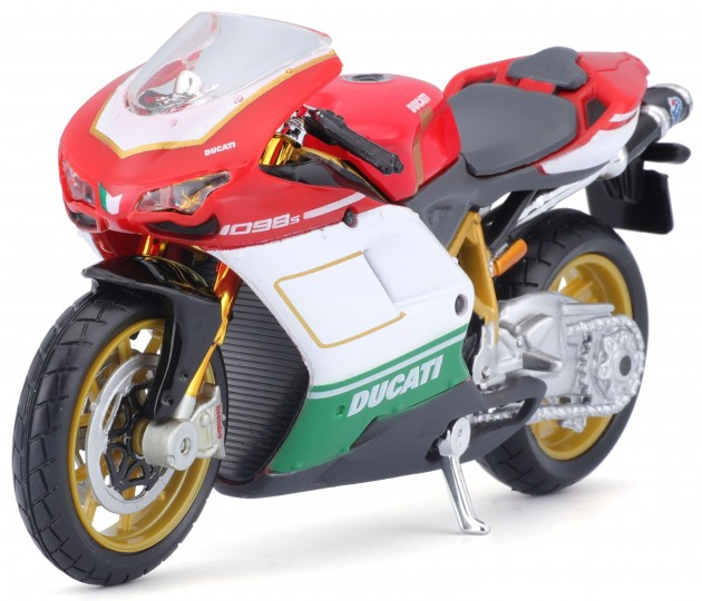 Ducati 1098s Rood/Wit/Groen