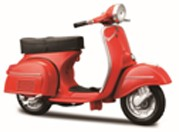 Vespa Scooter 125 GTR (1968) Rood