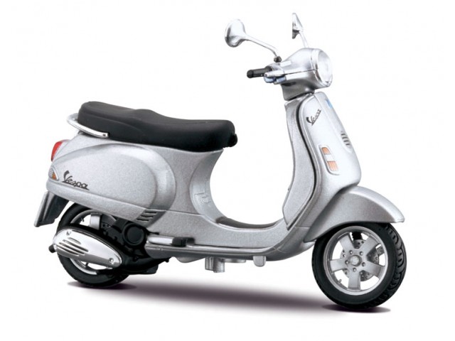 Vespa Scooter LX 125 (2005) Zilver