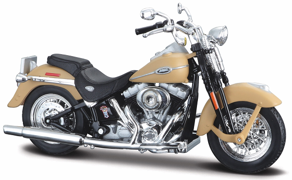 Harley-Davidson FLSTCI Softail Springer Classic 2005 Beige - 1:18