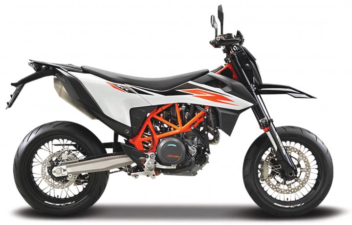 KTM 690 SMC R Zwart/Wit/Oranje