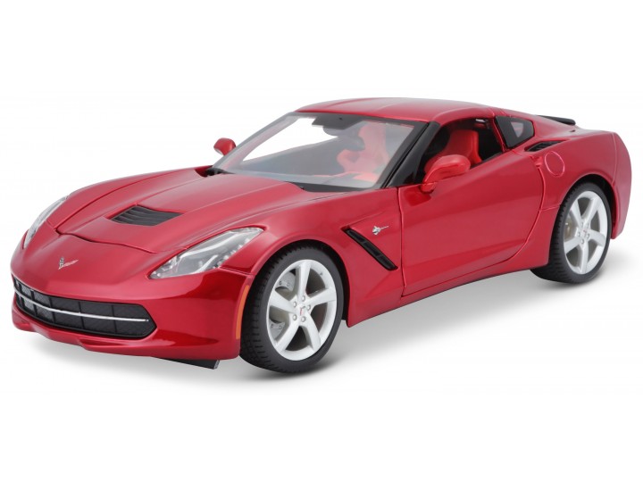 Chevrolet Corvette Stingray 2014 Rood - 1:18