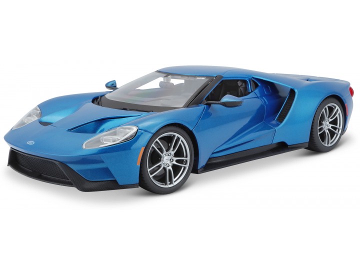 Ford GT 2017 Blauw - 1:18