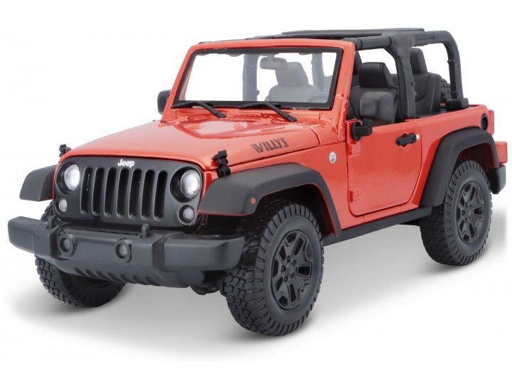 Jeep Wrangler Open Top 2014 Copper - 1:18