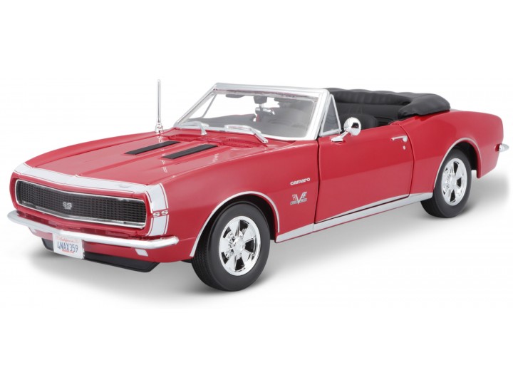 Chevrolet Camaro SS 396 Convertible 1967 Red - 1:18