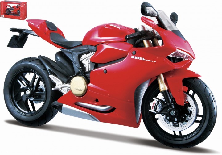 Ducati 1199 Panigale 2012 Rood - 1:12