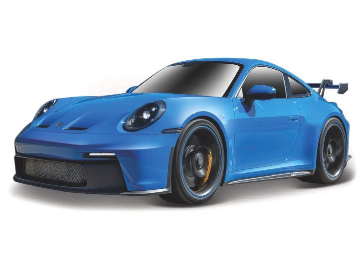 Porsche 911 GT3 2022 Blauw - 1:18