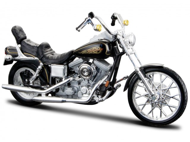 Harley-Davidson FXDWG Dyna Wide Glide 1997 Zwart