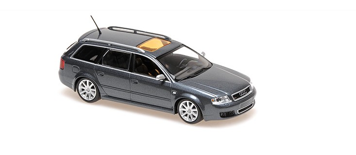 Audi RS6 Avant 2002 Grey Metallic - 1:43