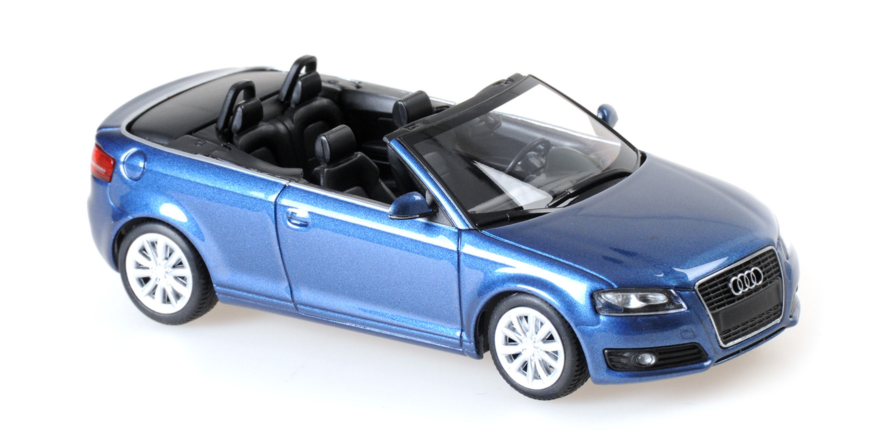 Audi A3 Convertible 2007 Dark Blue Metallic - 1:43