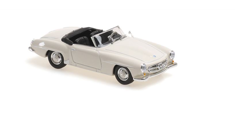 Mercedes-Benz 190 SL (W121) 1955 Wit - 1:43