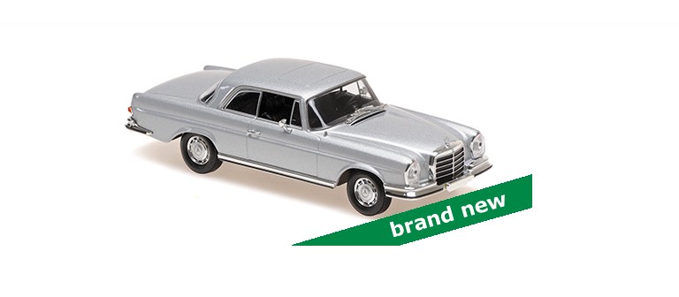 Mercedes-Benz 280SE 3.5 Coupe 1970 Zilver - 1:43