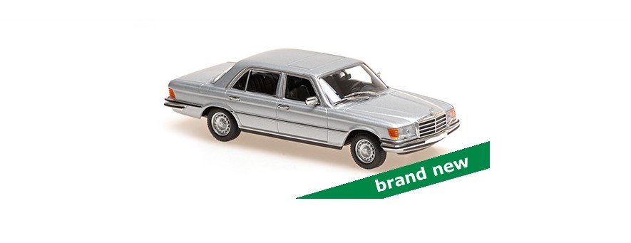 Mercedes-Benz 450 SEL (W116) 1972 Zilver - 1:43