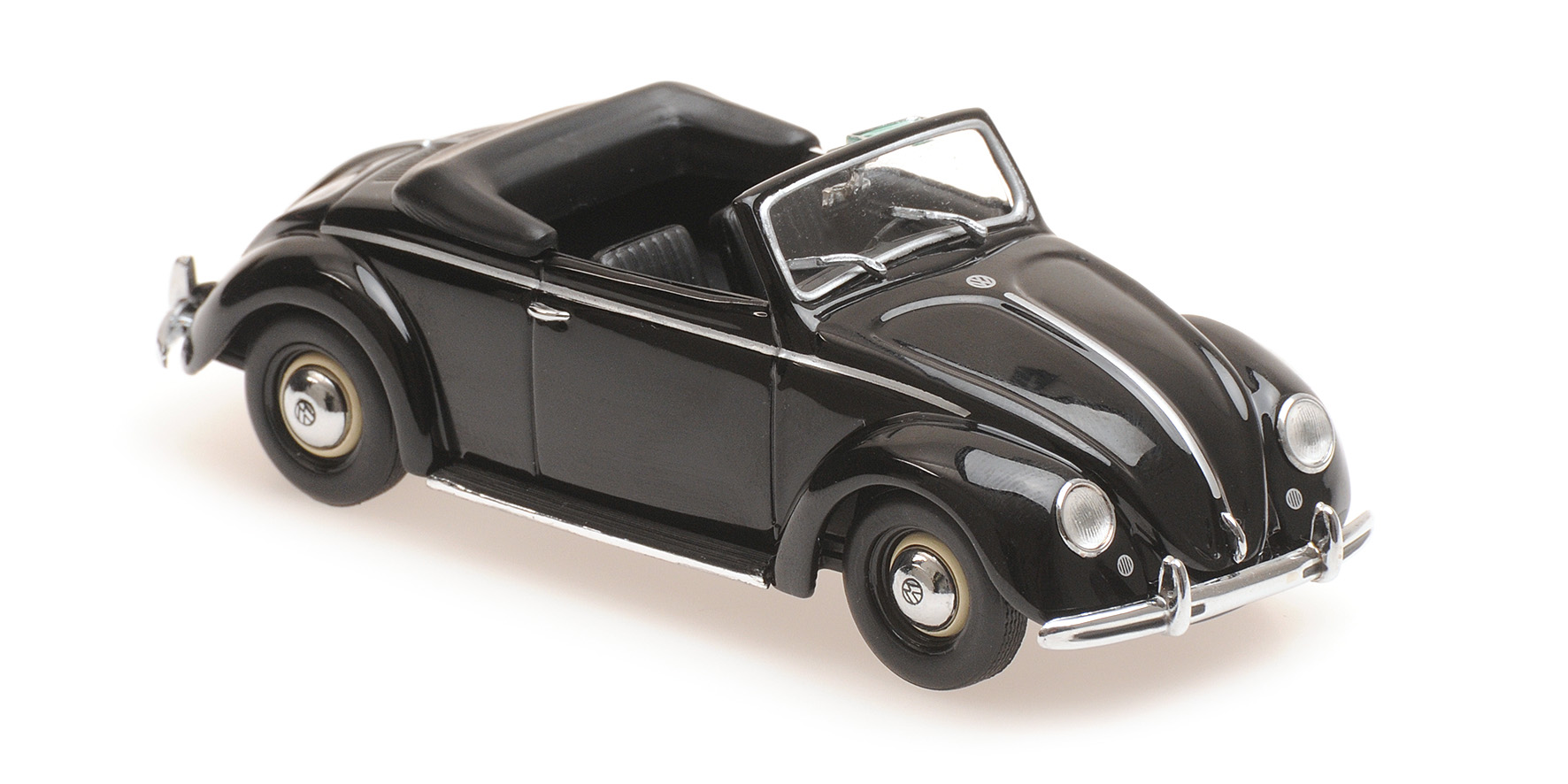 Volkswagen Hebmuller Convertible 1950 Black - 1:43