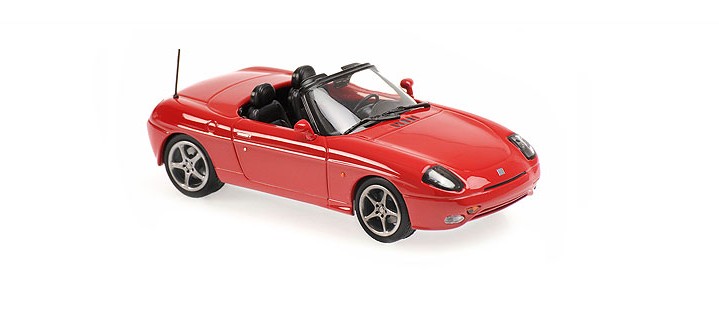 Fiat Barchetta 1995 Rood - 1:43