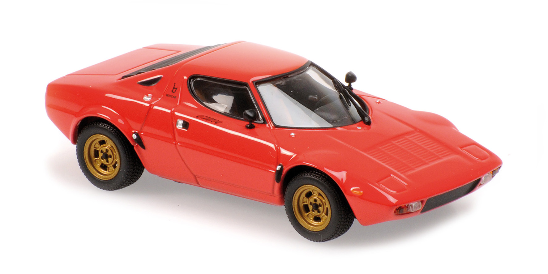 Lancia Stratos 1974 Rood - 1:43