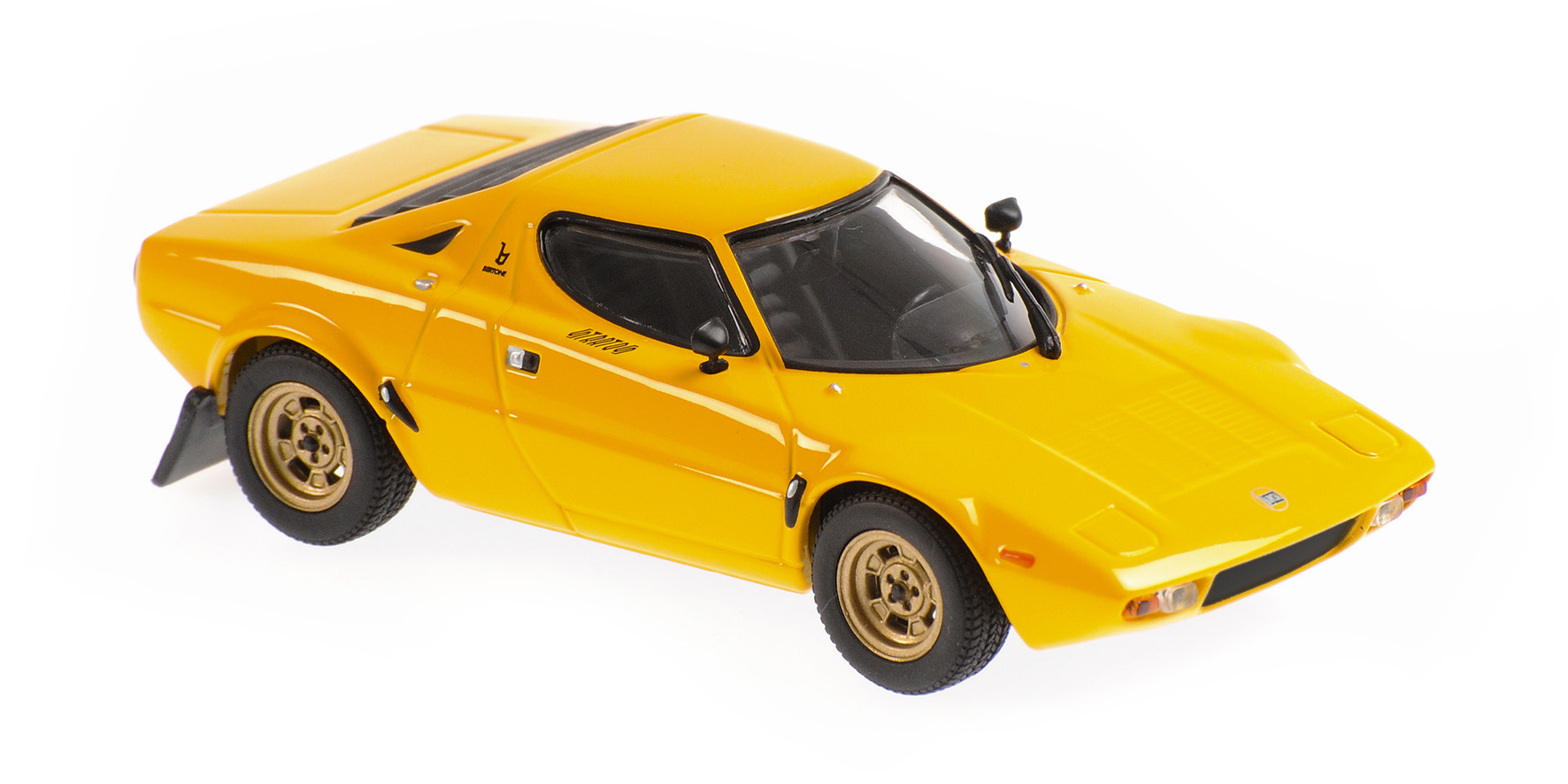 Lancia Stratos 1974 Geel - 1:43