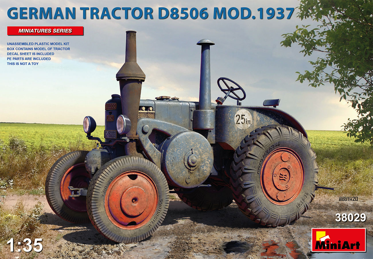 German Tractor D8506 Mod. 1937 - 1:35