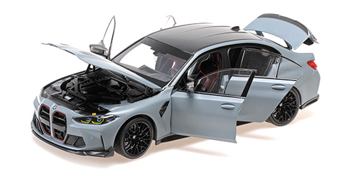BMW M3 CS 2023 Grijs Metallic - 1:18