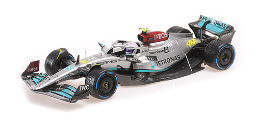 Mercedes-AMG W13 with Rain tyres Monaco GP 2022 L. Hamilton - 1:18