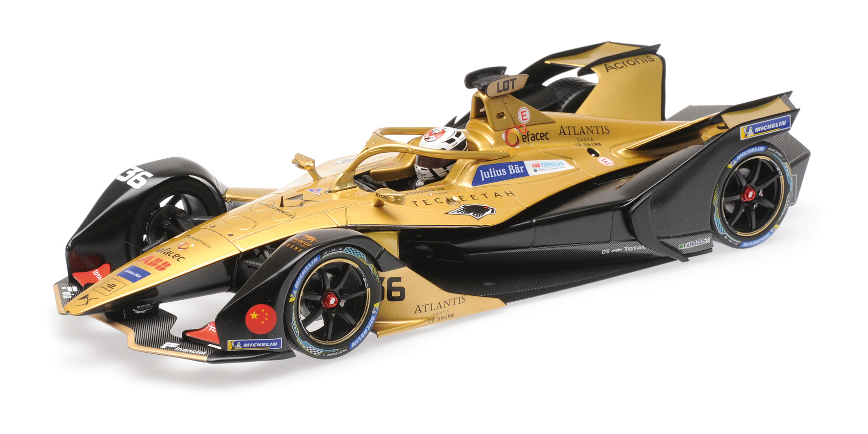 Formula E Season 5 DS Techeetah Formula E Team 2018 A. Lotterer - 1:18