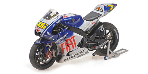 Yamaha YZR-M1 Team Fiat Yamaha Dirty Version World Champion MotoGP 2009 V. Rossi - 1:12