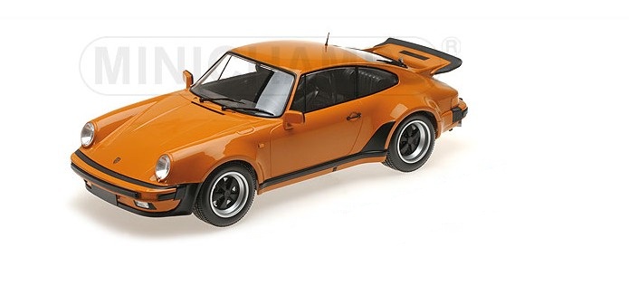 Porsche 911 Turbo 1977 Oranje Limited Edition 100 stuks - 1:12