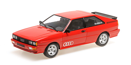 Audi Quattro 1980 Red - 1:18