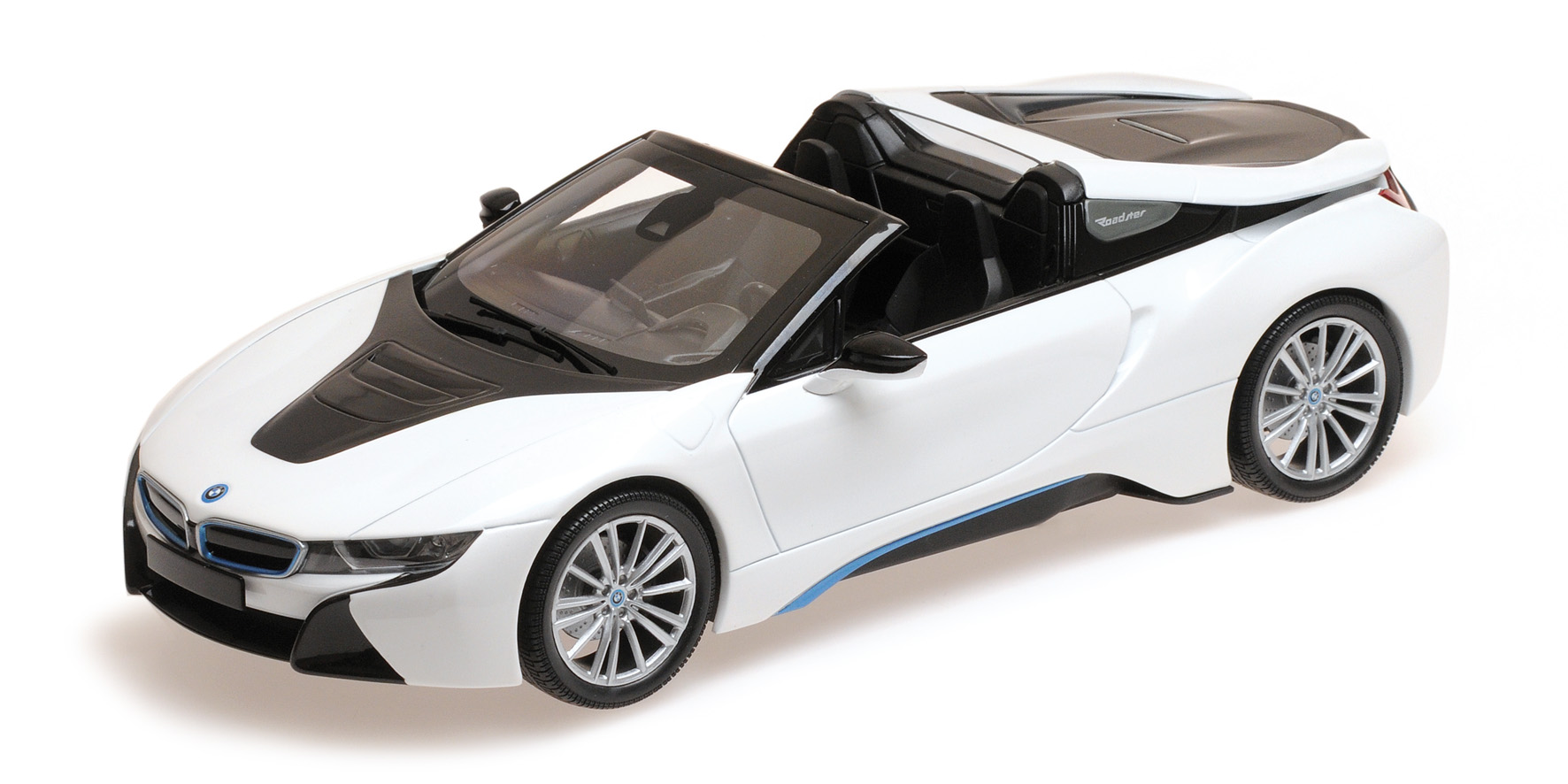 BMW i8 Roadster 2017 Wit, F1-WORLD.COM: Diecast Scale ...