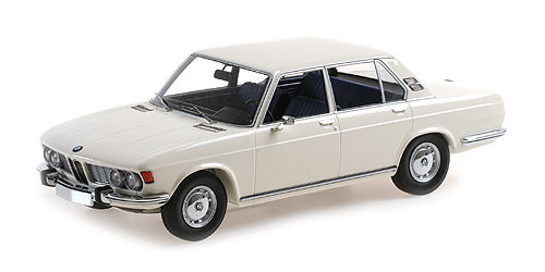 BMW 2500 (E3) 1968 Wit - 1:18