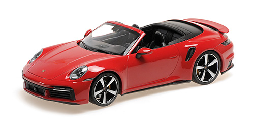 Porsche 911 (992) Turbo S Convertible 2020 Red - 1:18  Porsche 911 (992) Turbo S Convertible 2020 Red - 1:18