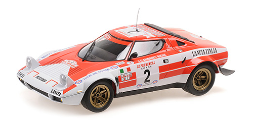 Lancia Stratos Winner Tour de Corse 1974 Andruet/Biche - 1:18