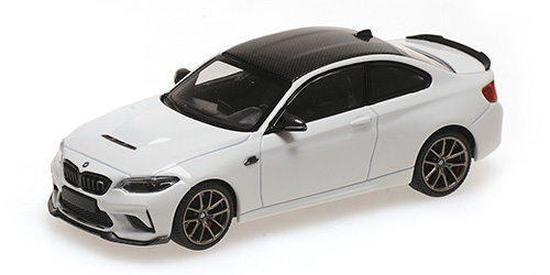 BMW M2 CS 2020 White with Black wheels - 1:43
