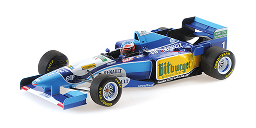 Benetton Renault B195 Winner Belgian GP 1995 M. Schumacher - 1:18