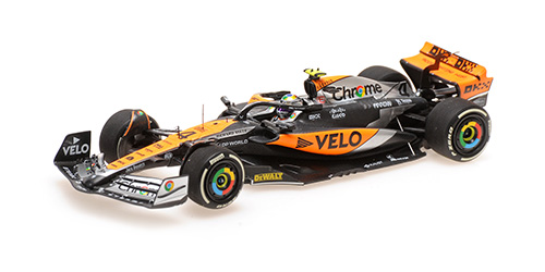 McLaren MCL60 2nd place British GP 2023 L. Norris - 1:43