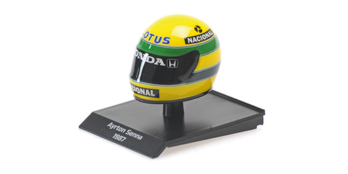 Helmet 1987 A. Senna - 1:10