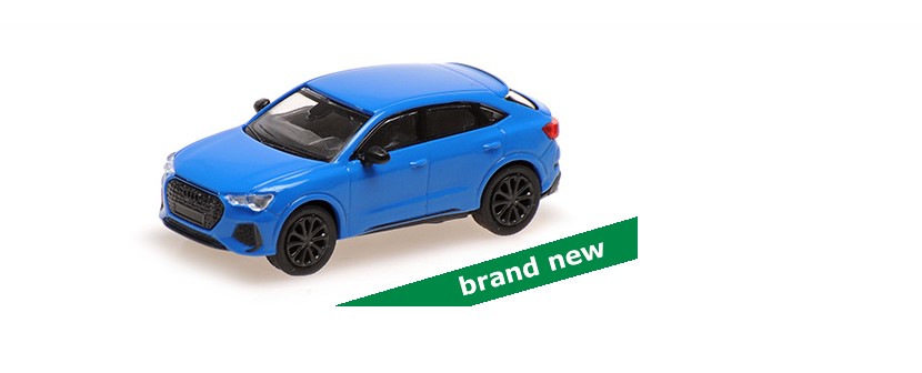 Audi Q3 Sportback 2019 Blue - 1:87