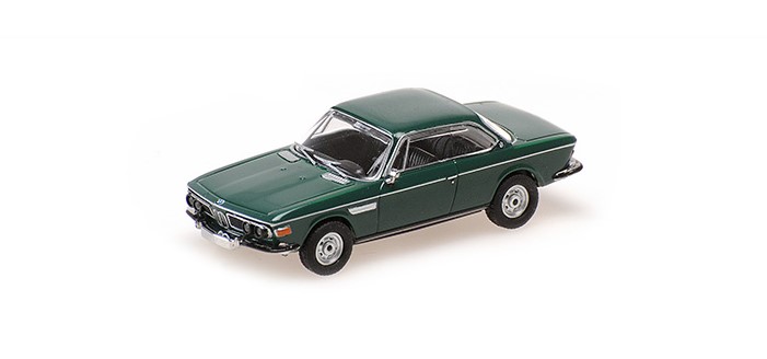 BMW 2800 CS 1968 Dark Green - 1:87