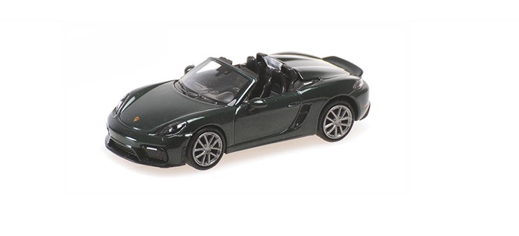 Porsche 718 (981) Spyder 2019 Green Metallic - 1:87  Porsche 718 (981) Spyder 2019 Green Metallic - 1:87