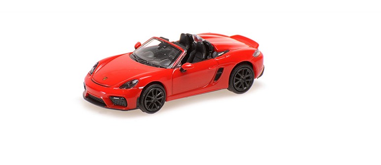 Porsche 718 (981) Spyder 2019 Red - 1:87  Porsche 718 (981) Spyder 2019 Red - 1:87