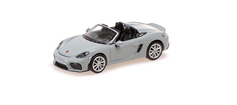 Porsche 718 (981) Spyder 2019 Grey - 1:87  Porsche 718 (981) Spyder 2019 Grey - 1:87