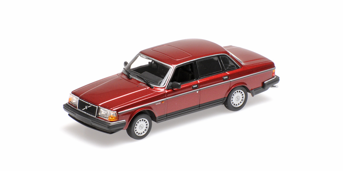Volvo 240 GL 1986 Donkerrood Metallic - 1:87  Volvo 240 GL 1986 Donkerrood Metallic - 1:87