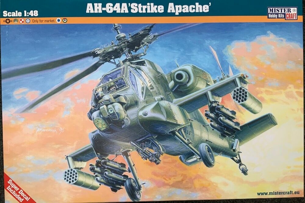 AH-64A Strike Apache - 1:48
